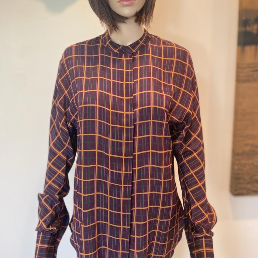 Purple Multi York Plaid Shirt